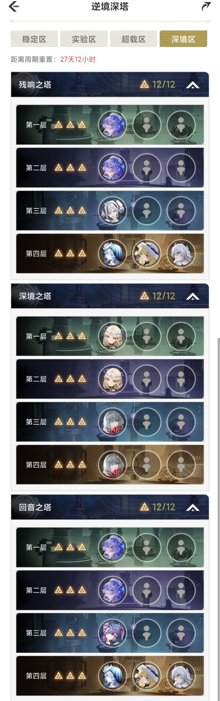 非常余裕,奥古都懒得掏出来截图