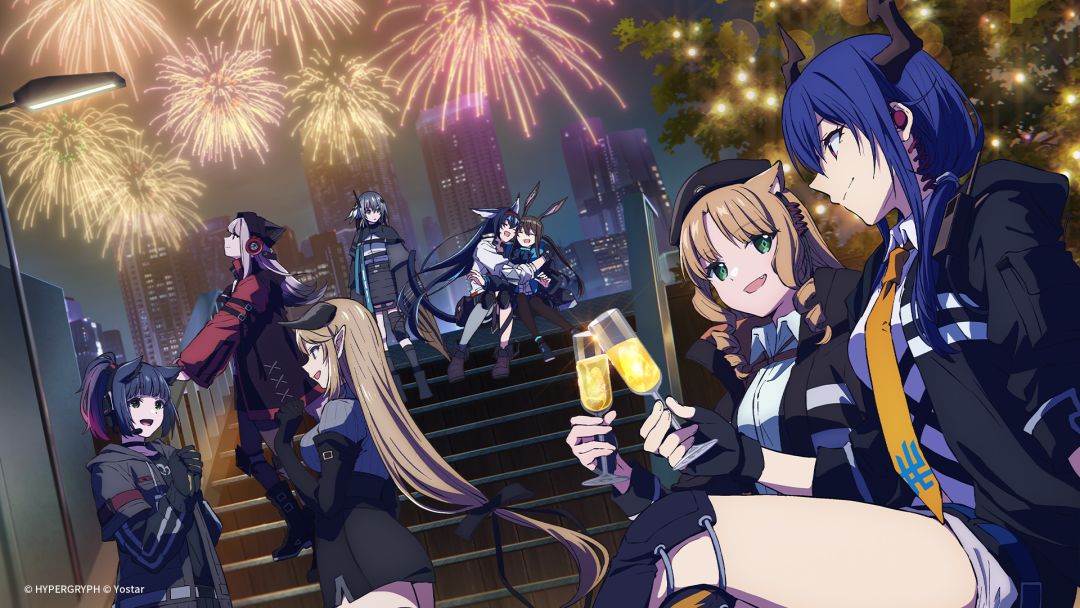 来自《明日方舟》外服官推的照例壁纸分享~ 3