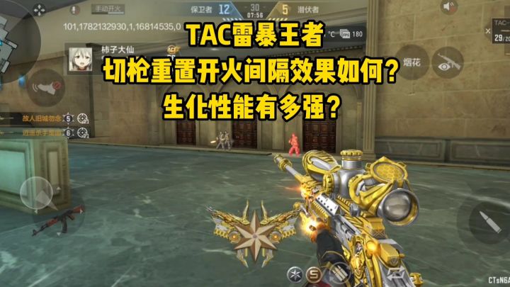 TAC雷暴王者切枪重置开火间隔效果如何?生化性能有多强?截图