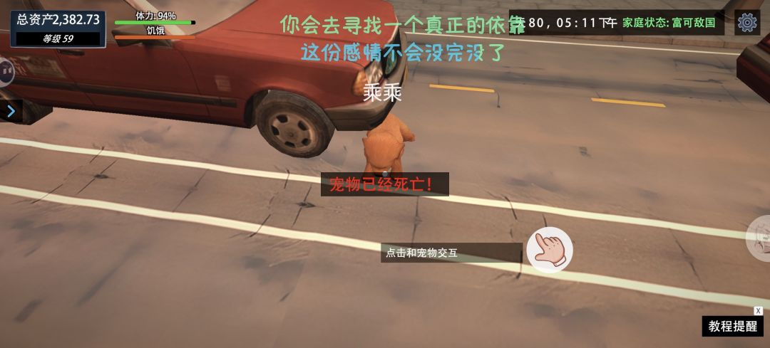 希望能继续完善宠物 4