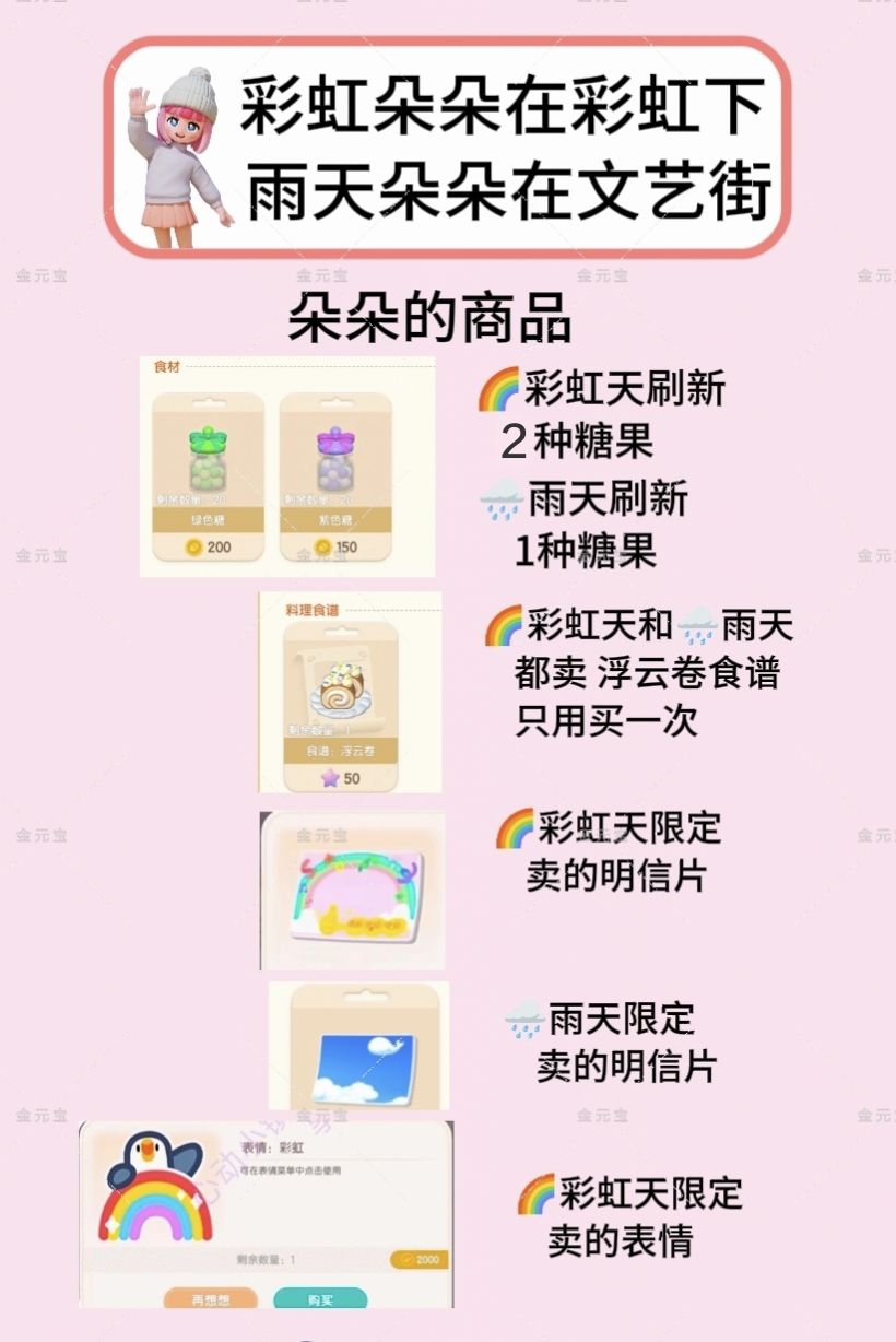 1月13日彩虹攻略 3