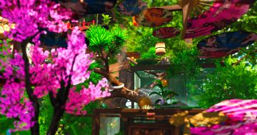 碧空如洗光影——适用于描绘晴朗开阔的景色