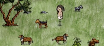 一开始养狗只是为了好奇......