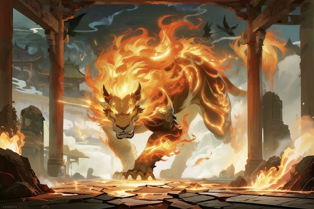 <烬天狮王VS沧海极冰狼>截图