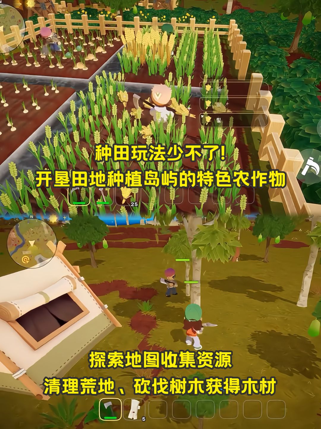 多人联机种田新游🔥浓浓的动森味儿❓ 3
