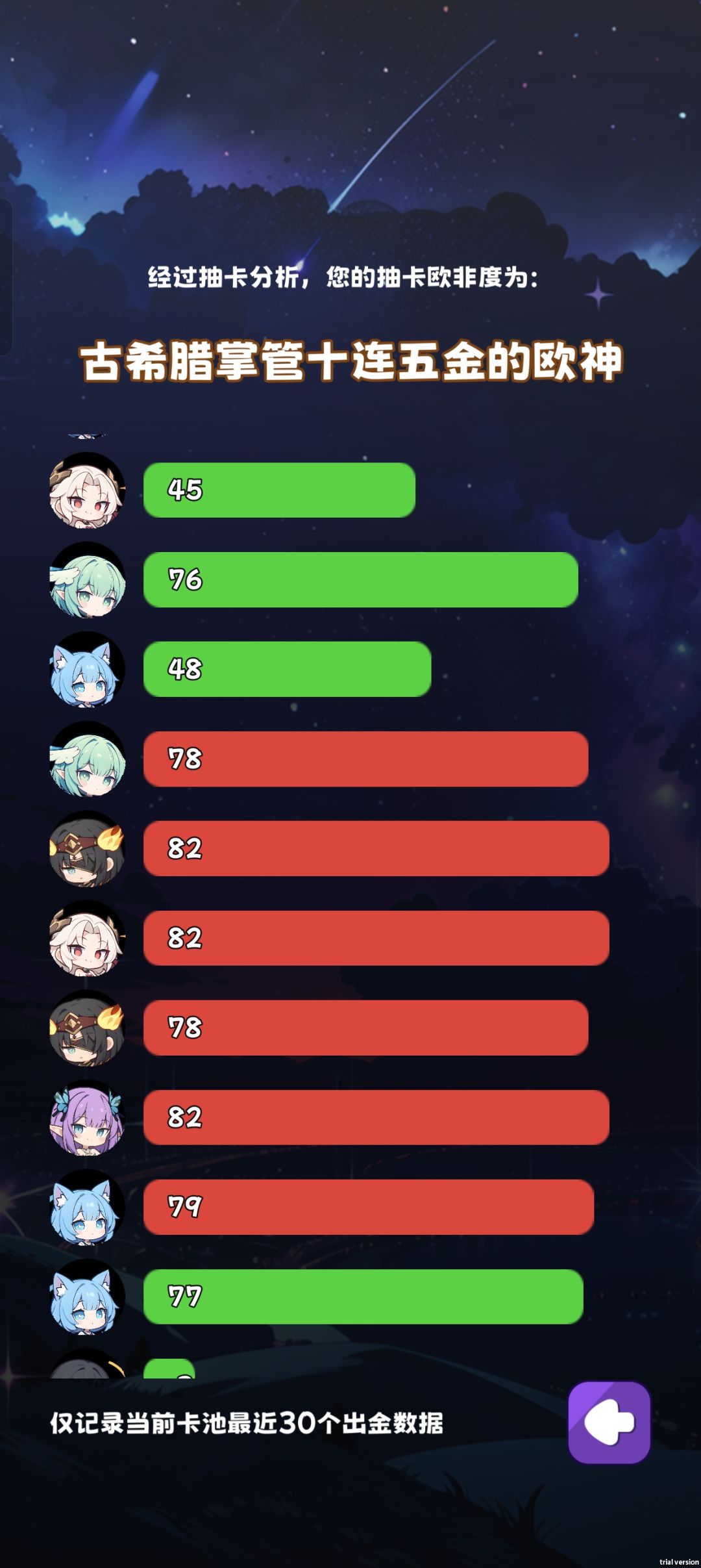 欧气满满 2