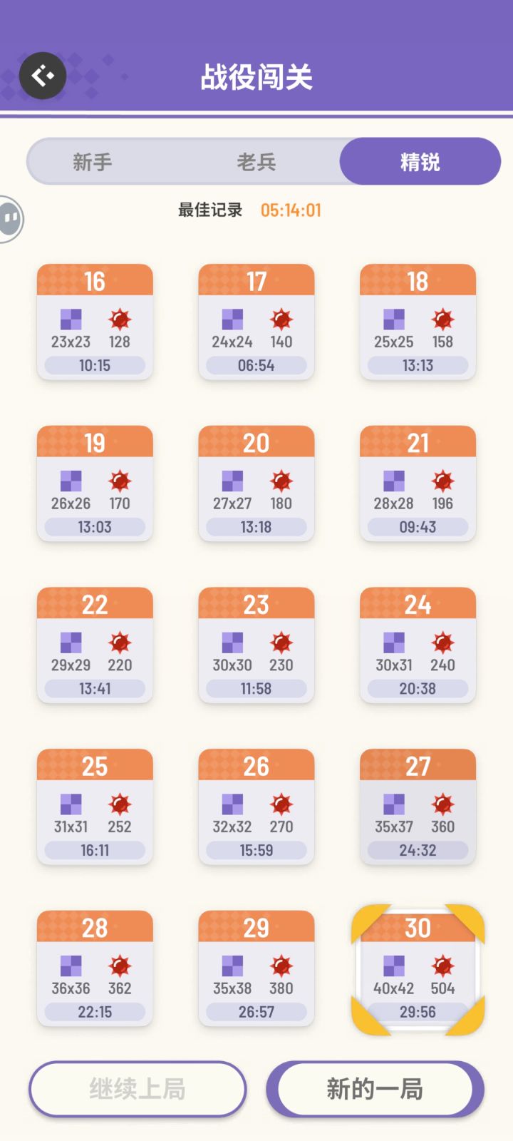终于过完精锐了截图