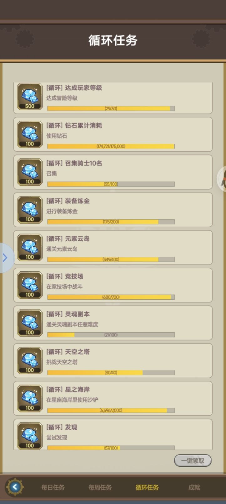 68r+不抽卡=12天过29! 3
