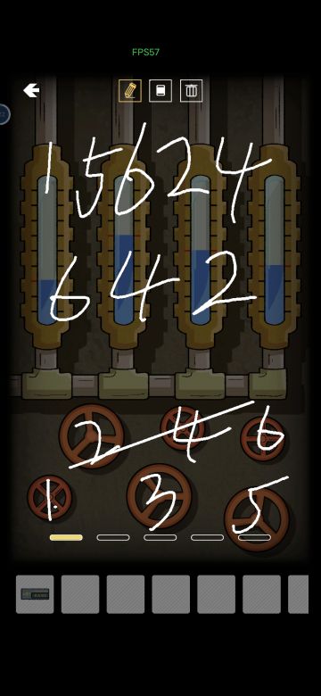 最后气阀顺序，想要的拿走。