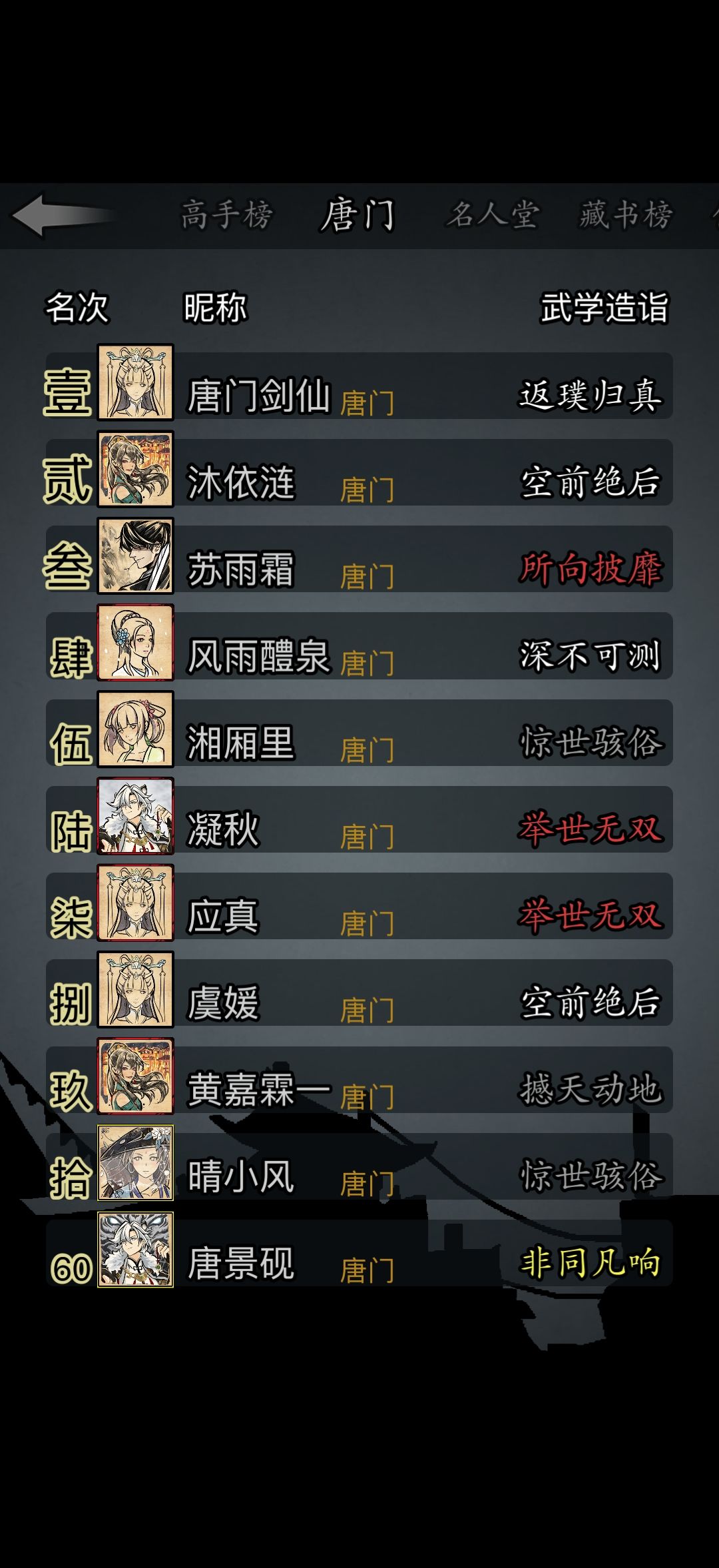 零转唐门第七天 3