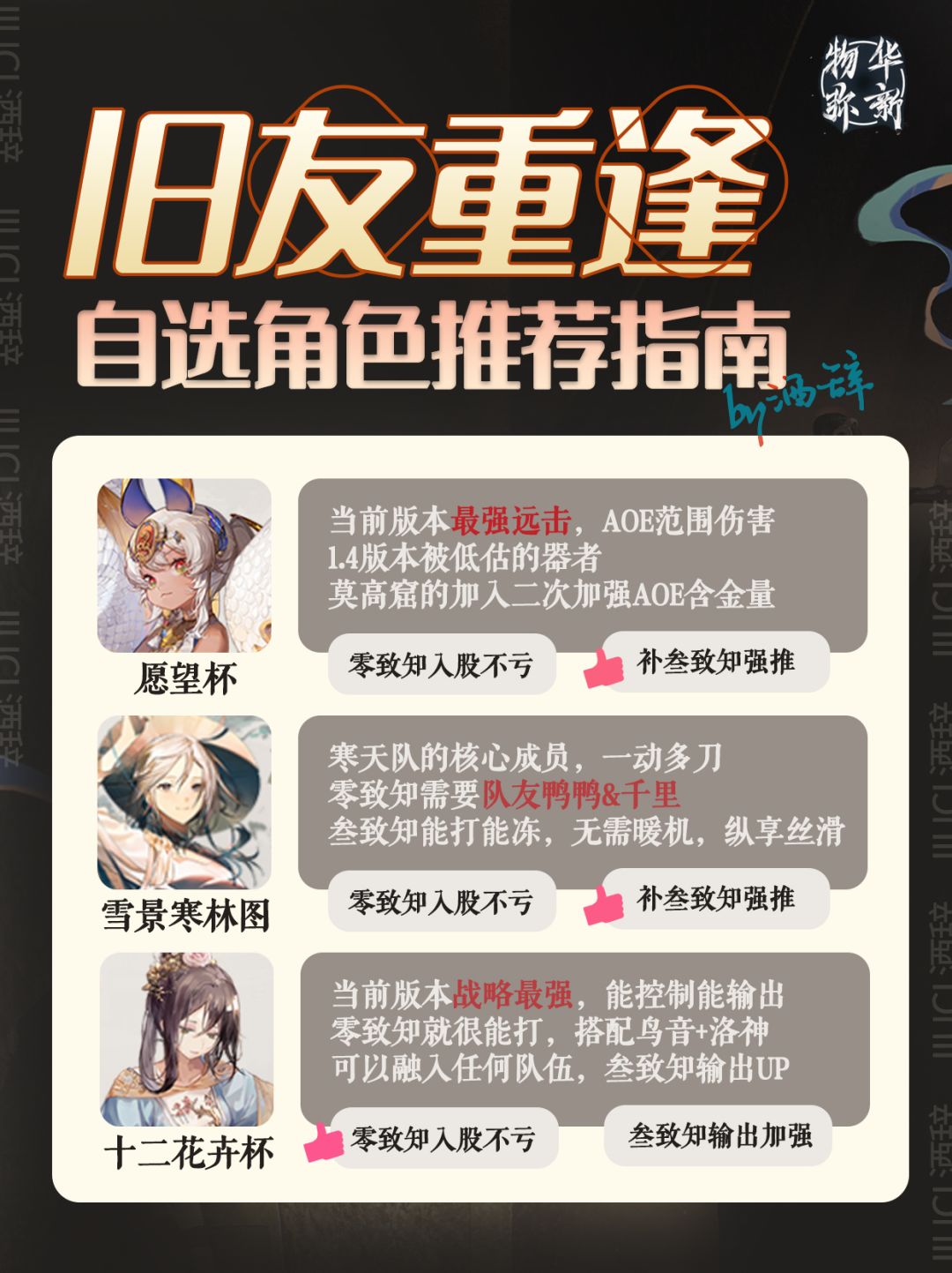 【物华弥新】1.5下自选「旧友重逢」怎么选截图