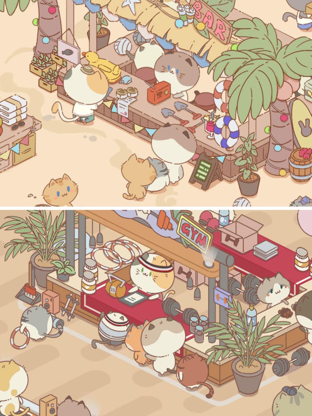 当猫咪经理🐱开个全是猫猫的店‼️ 2