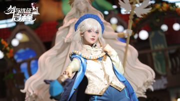 《剑与远征：启程》CJ现场COSER盛宴，精彩瞬间不容错过！