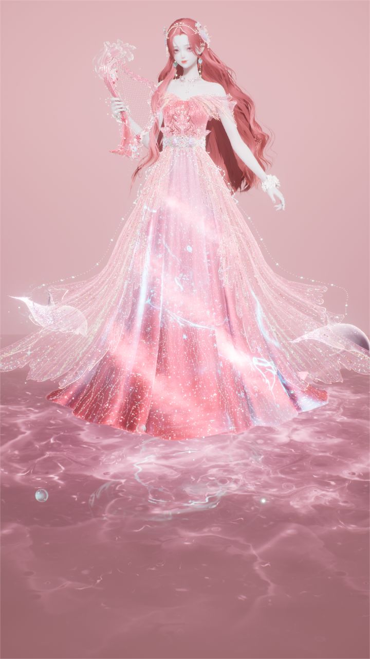 【以闪亮之名海的女王】海谕遥音搭配染色截图
