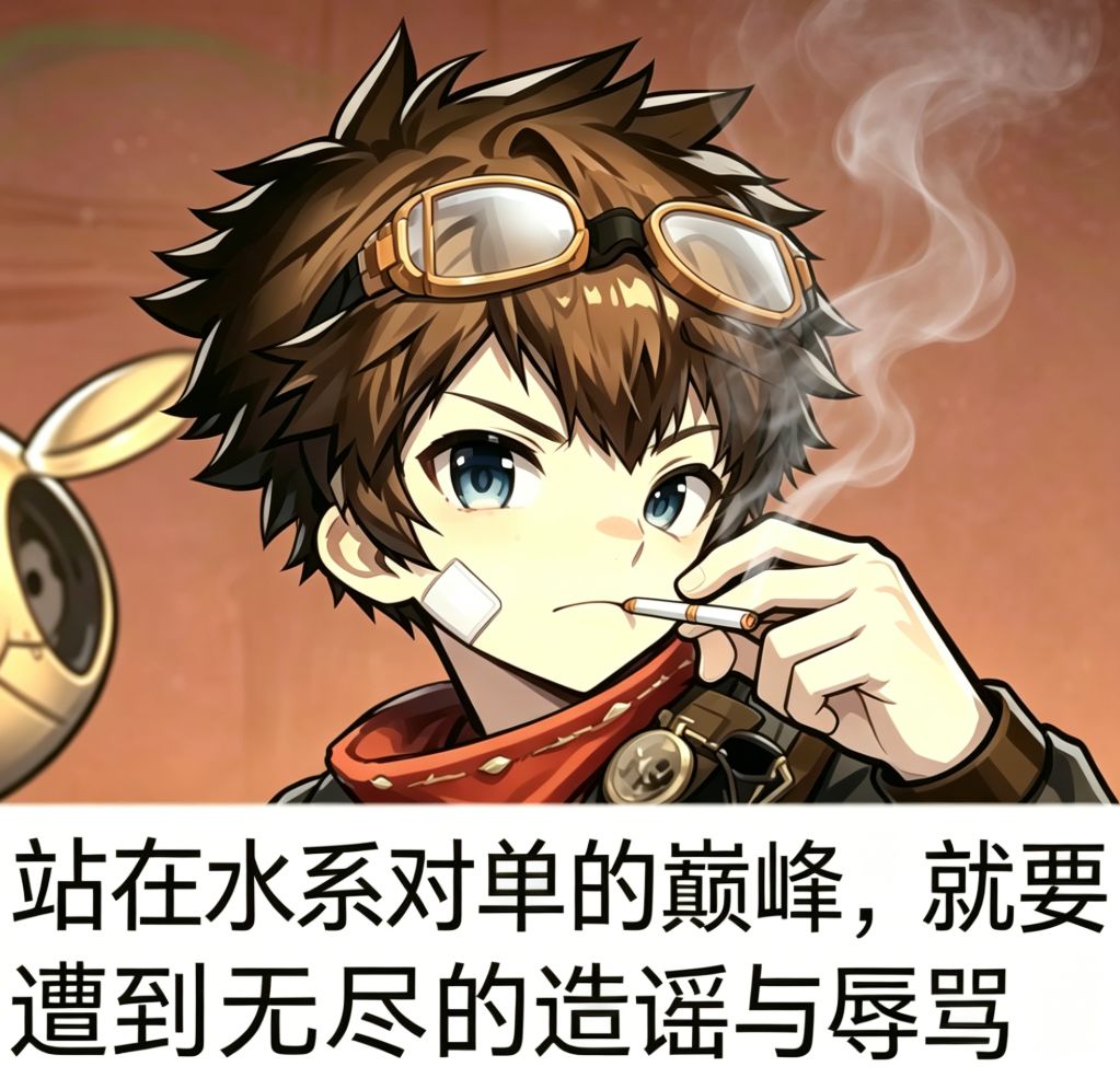 谁说4星无人用,水系对单巅峰依旧是他 1