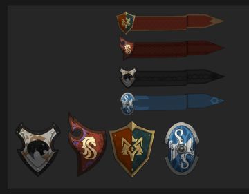 测试纪念旗帜设计图