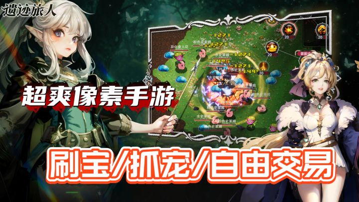 无限刷宝!还能抓宠,自由交易搬砖!这么爽的游戏你不来看看??截图