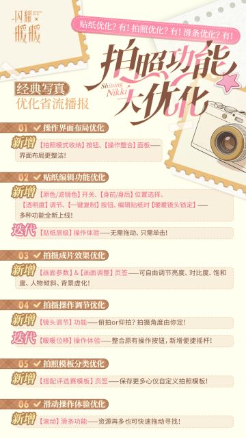 【拍照功能大优化】贴纸、拍照、滑条全优化！还有抠图神器免费领