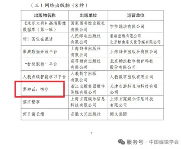 《黑神话：悟空》入围出版政府奖，开创游戏行业先河！