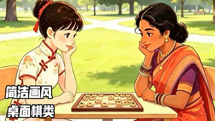 简洁画风,桌面棋类,《中式国际象棋》到底好不好玩截图