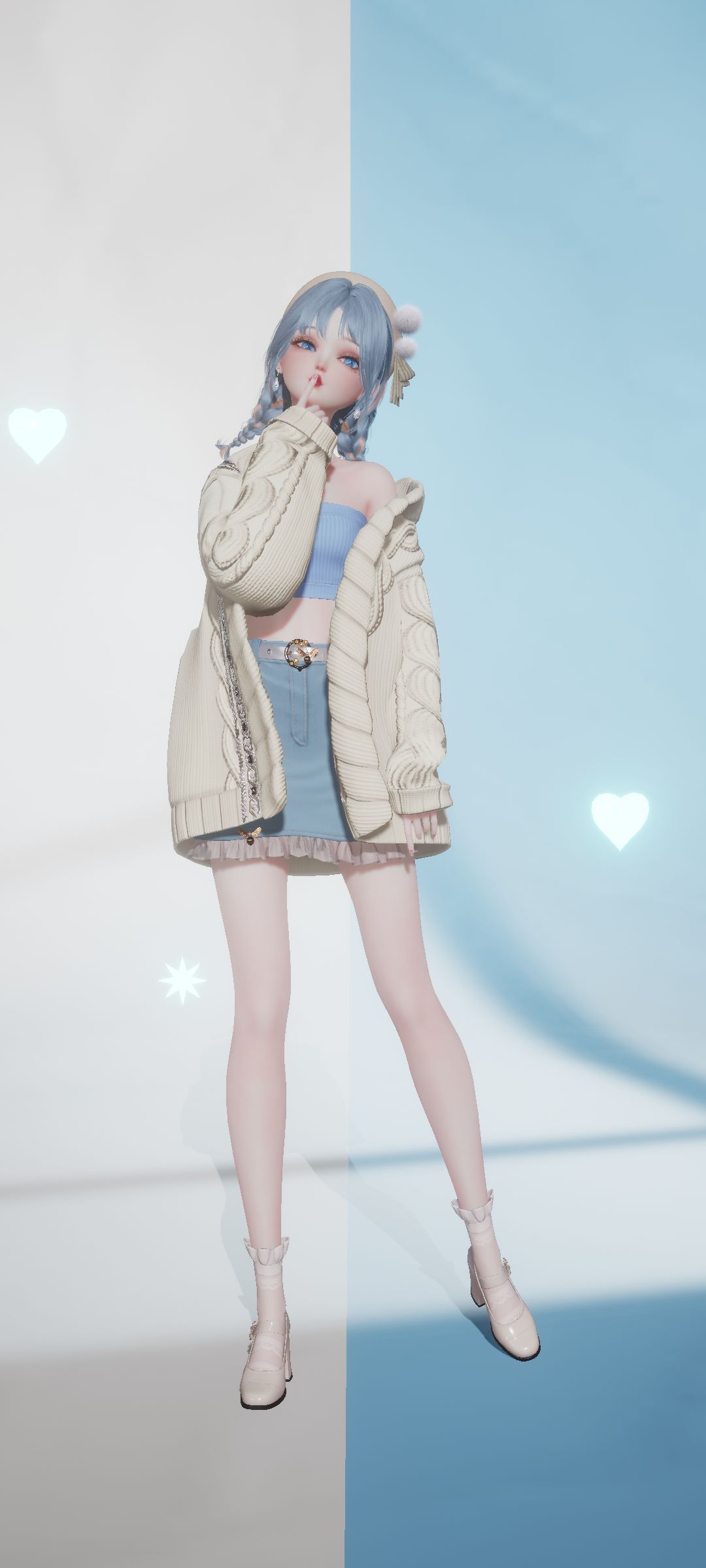 摸一把，不同风格的女儿 5