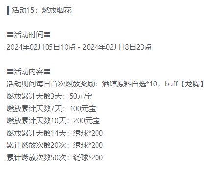 关于燃放烟花活动 1