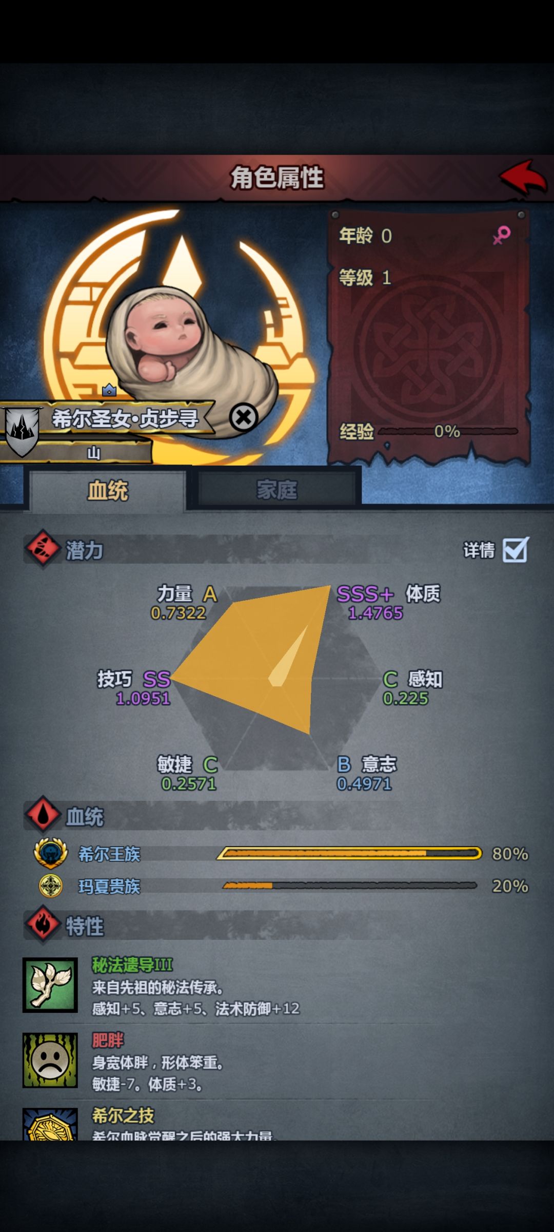 废物牢贞没有坚毅跟守护者,还吃10玛夏血 1