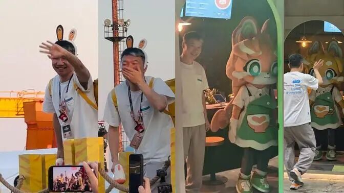 大伟哥现身星布谷地展会!亲自戴邦布站台 2