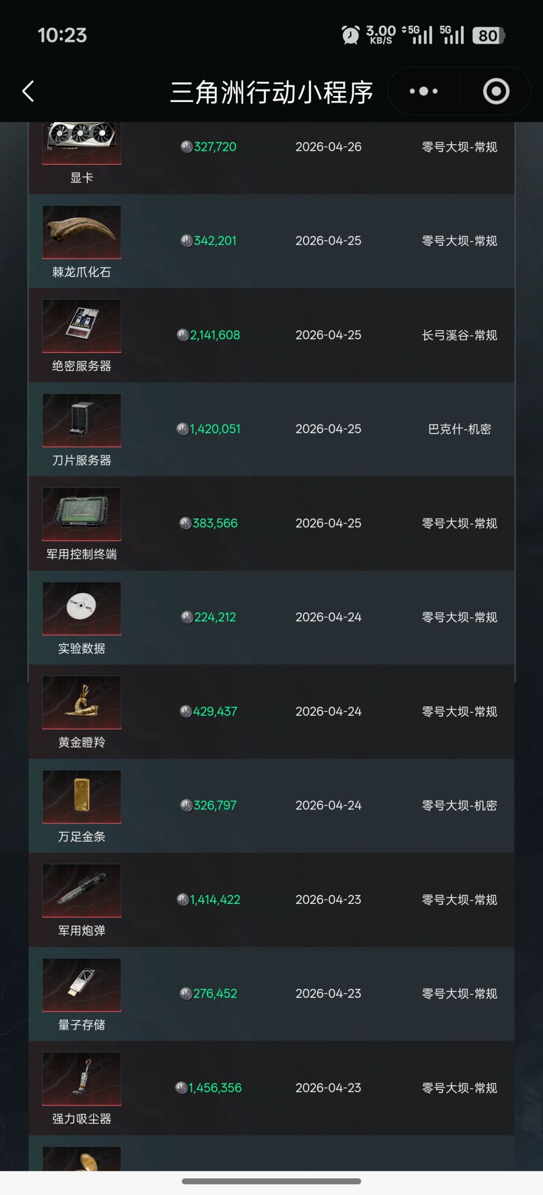 入坑快半个月,纯粹普坝跑刀 2