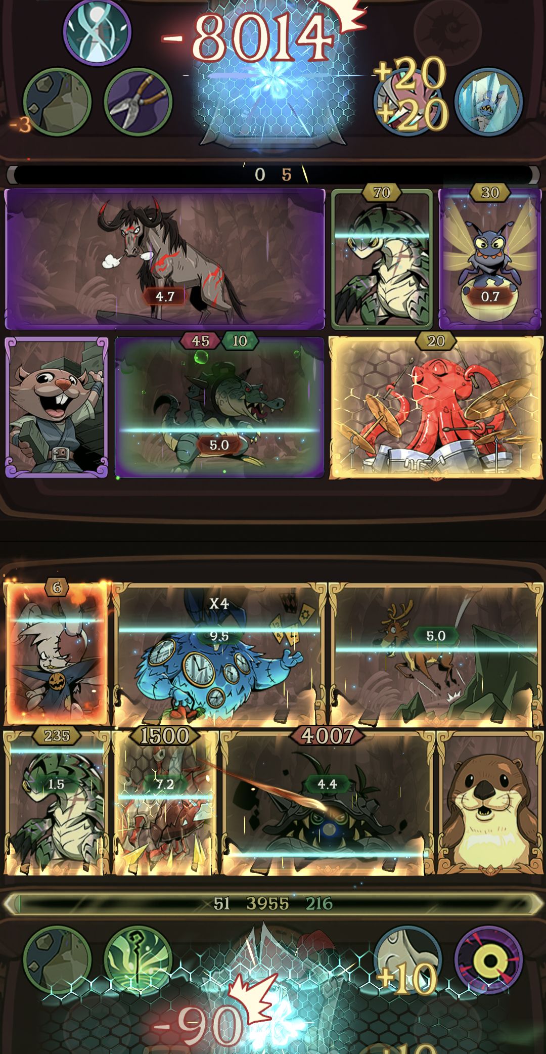 叠盾流扇贝达成毁天灭地成就截图