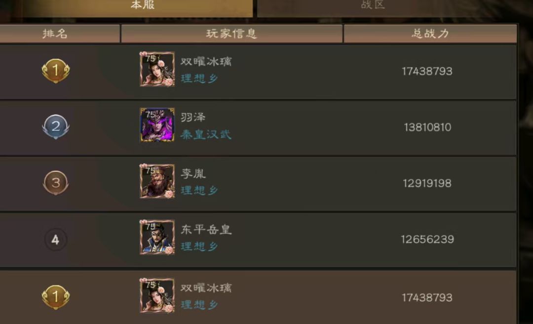 132区东到泰山榜一 请多指教 2