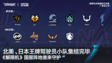 《解限机》先锋国际交流赛出阵小队公开