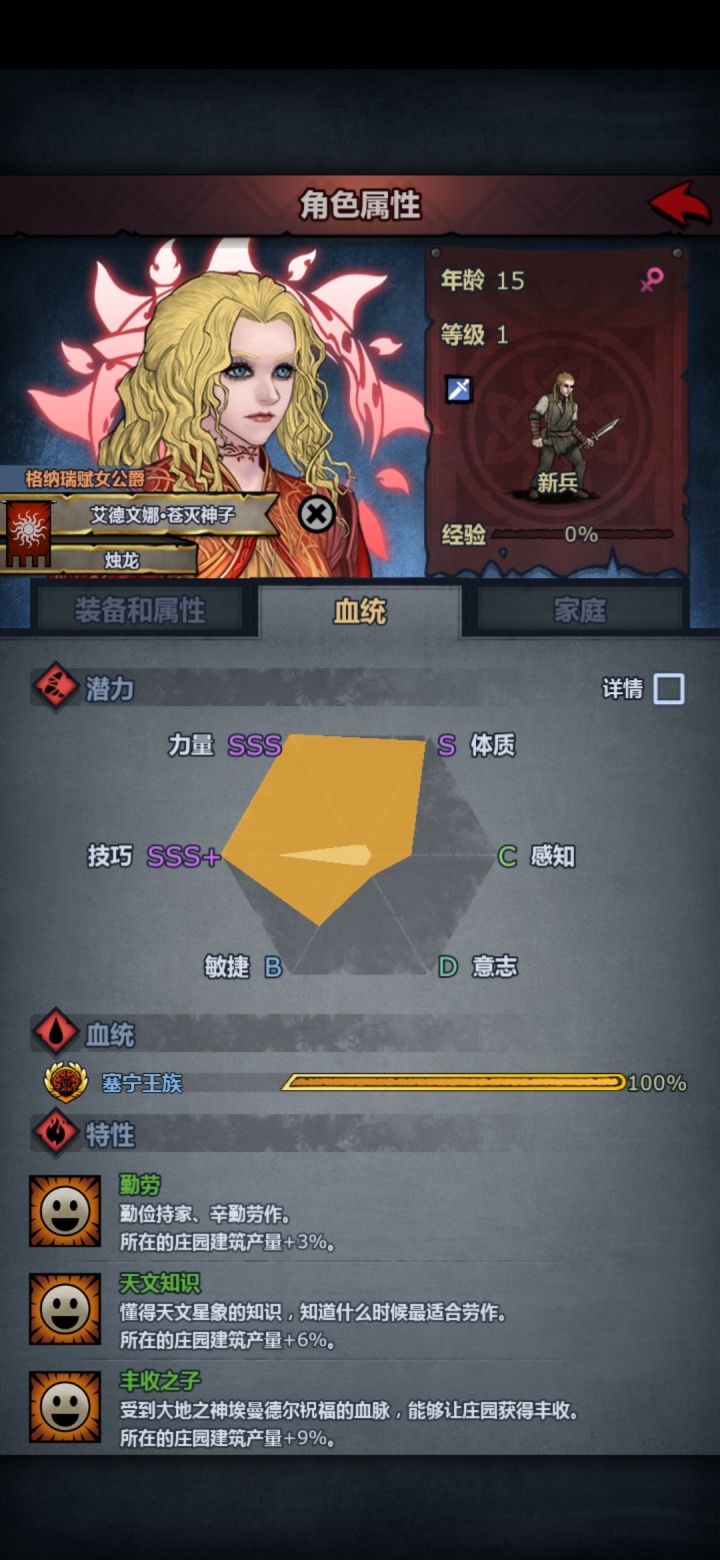 纯血塞宁神子和双色瞳佩尔神子就业方向截图