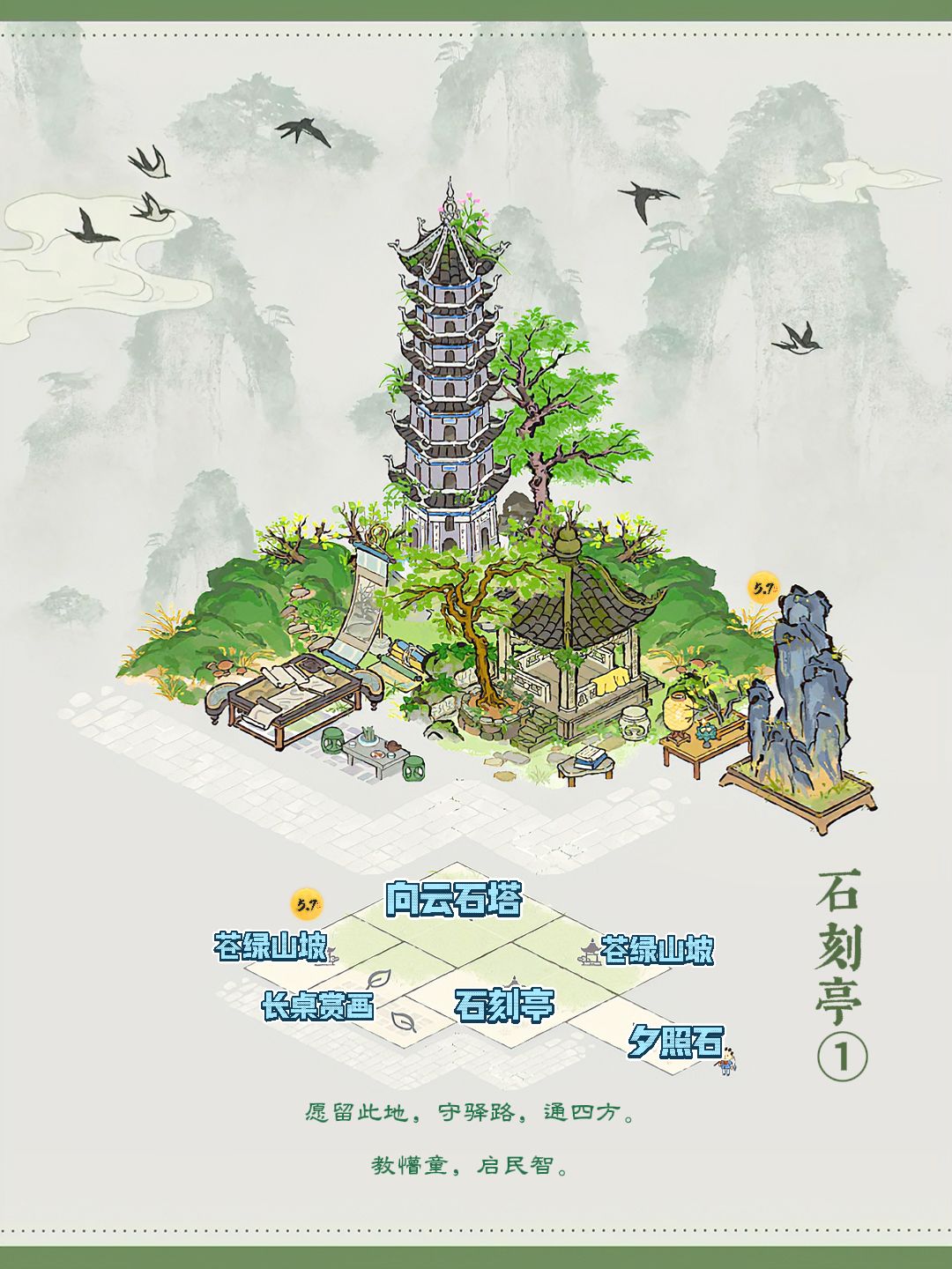 石刻亭🍃愿留此地,教懵童,启民智 2