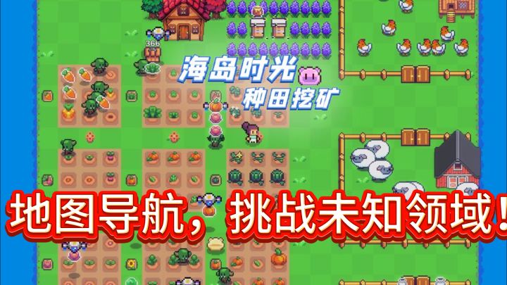 《海岛时光》邀你海岛探险：地图导航，挑战未知领域！截图