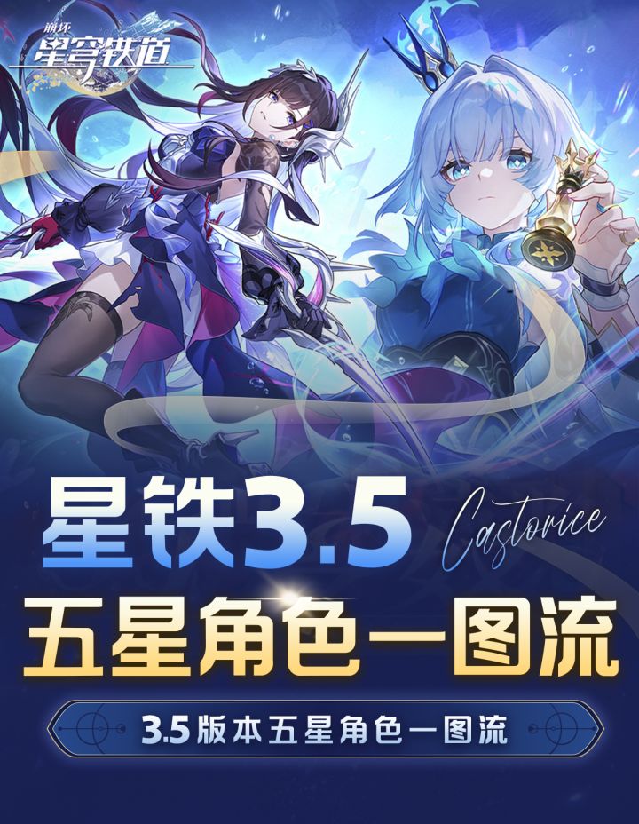 【V3.5攻略】五星角色一图流攻略截图
