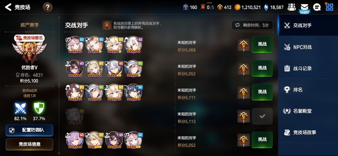 唉,国服竞技场也太卷了 1