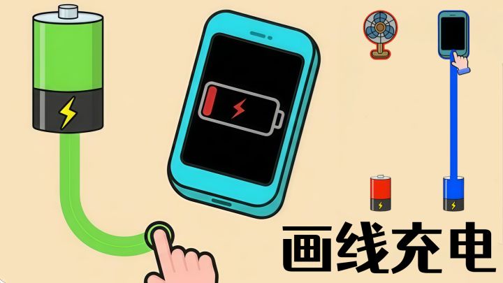 一画就炸的益智游戏？这游戏让我手指打结！截图