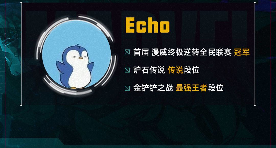 全民联赛冠军采访——Echo 2