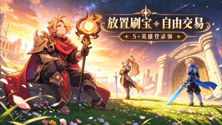 S+英雄开局领,28种流派自由搭,用不上的神装还能卖!截图