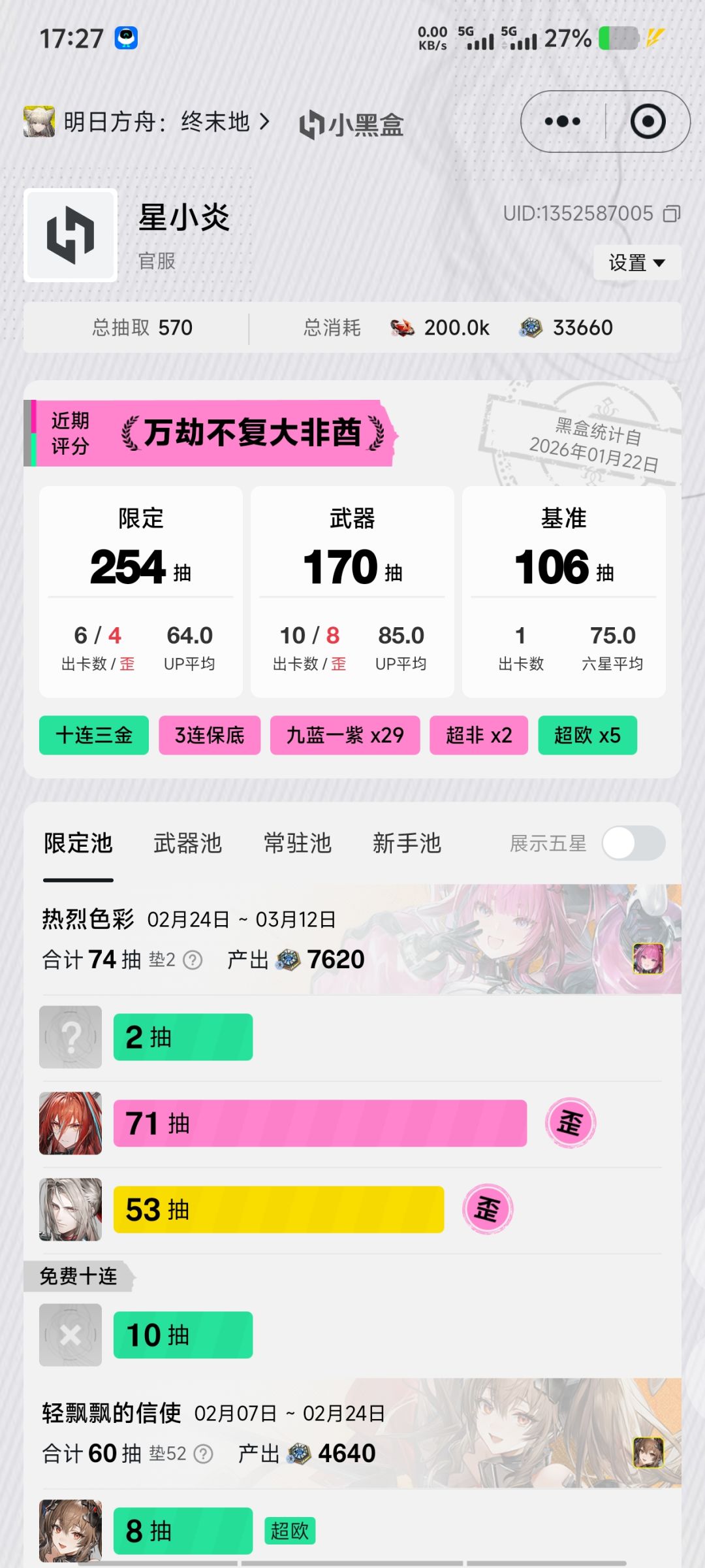 万劫不复大非酋 1