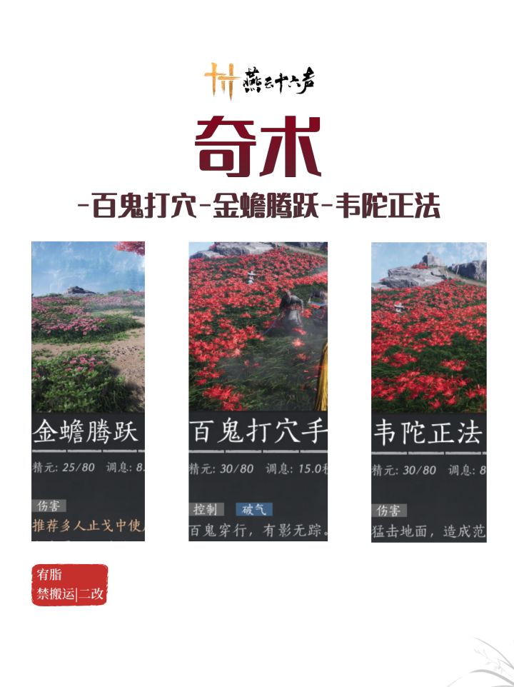 【奇术全收集】 百鬼打穴金蟾腾跃韦陀正法截图
