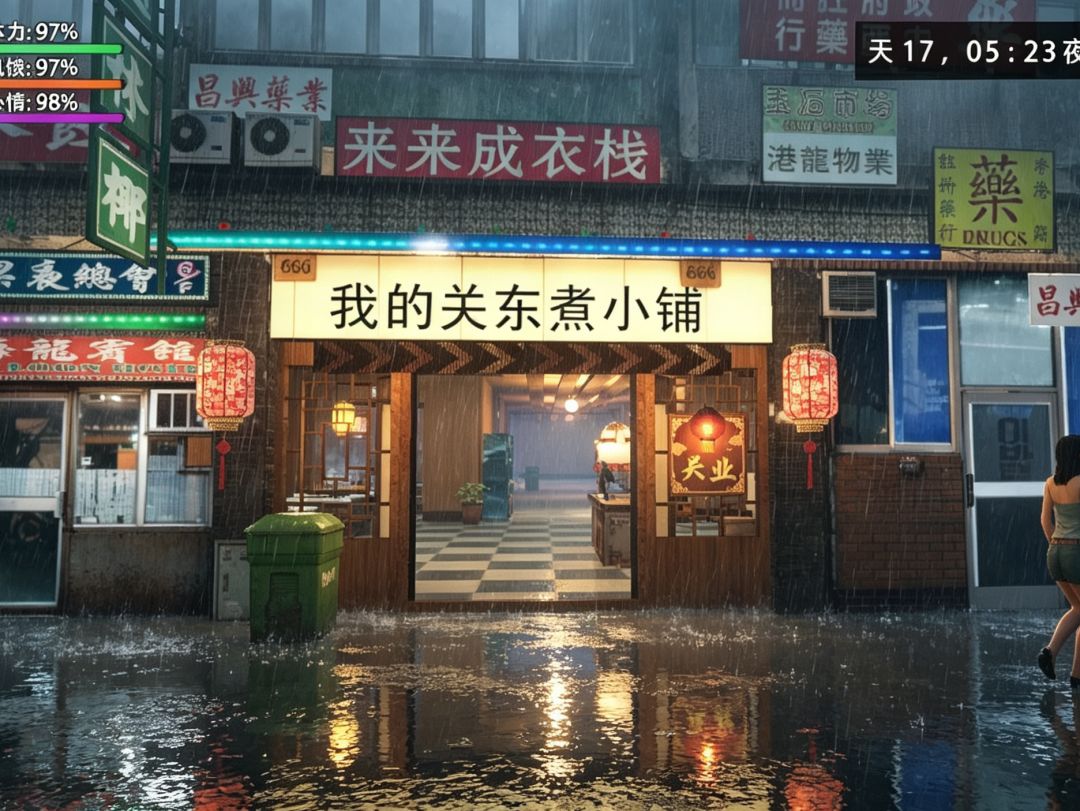 你的消息太难等了 我要去玩关东煮了 1