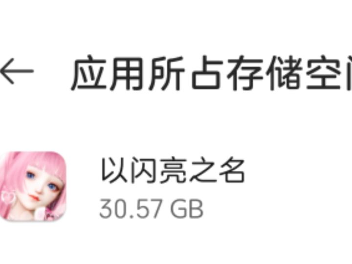 大家的以闪有多大啊?截图