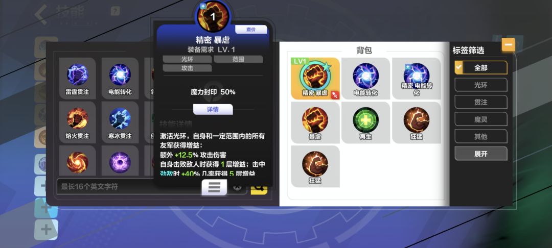 大佬们为什么我这个技能安装不了呀 1