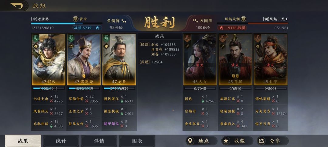 二测蜀国强队 赵云诸葛刘备 3