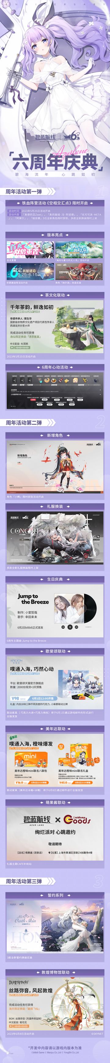 「碧海流年，心跳如初——碧蓝航线6周年特别放送」回顾！