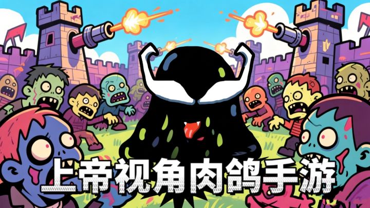 上帝视角肉鸽爽游!超级武器帅到起飞 大炮轰 机枪扫 火车碾截图
