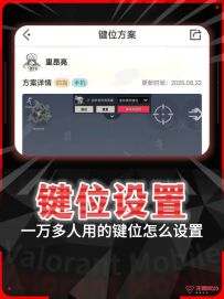 一万多人用的键位布局该怎么设置