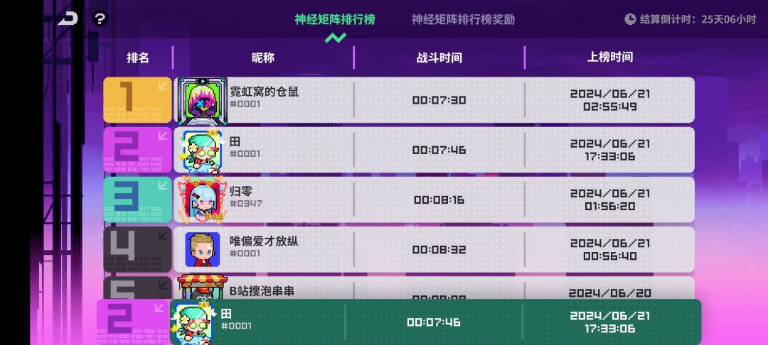 神经矩阵S6魏速通出装推荐截图